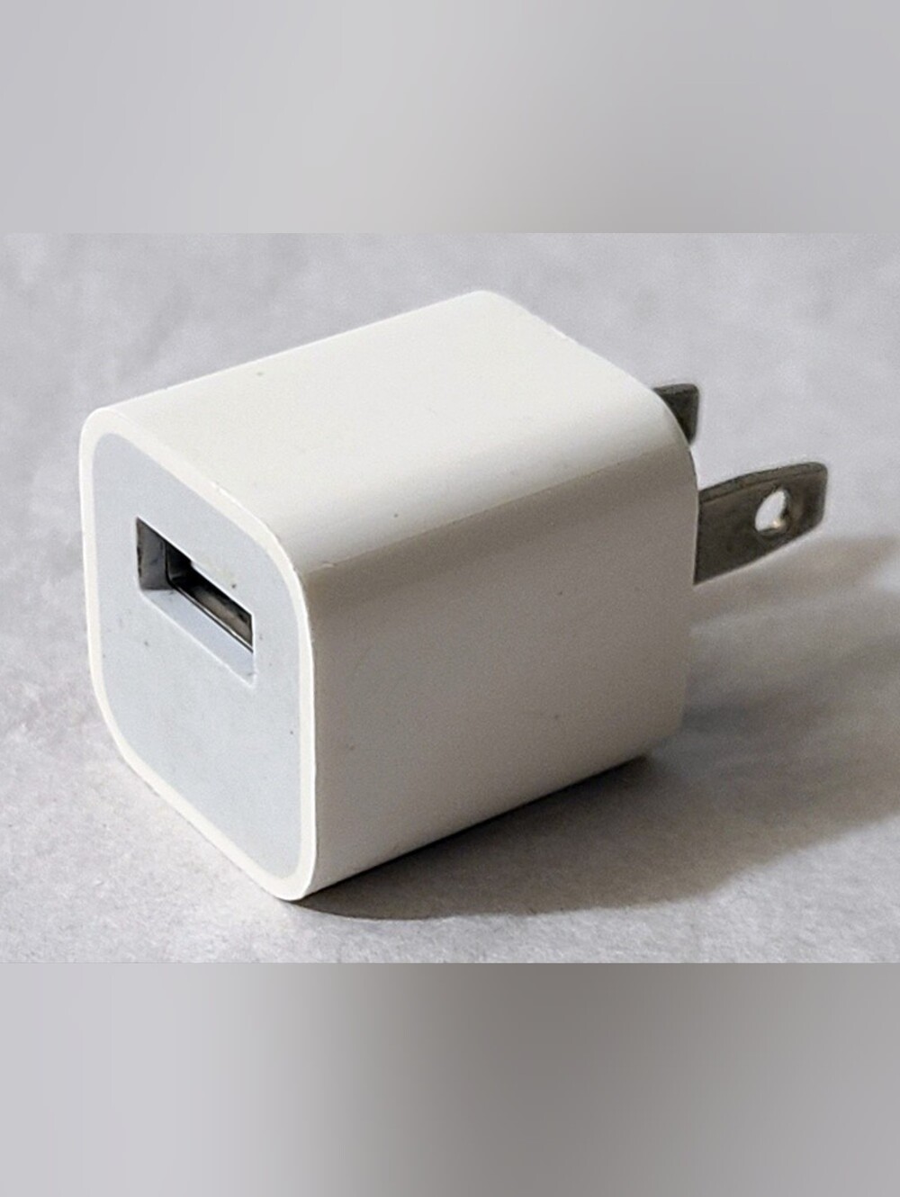Apple - AC to USB-A Wall Power Travel Adapter Charger (5V-1.0A)
